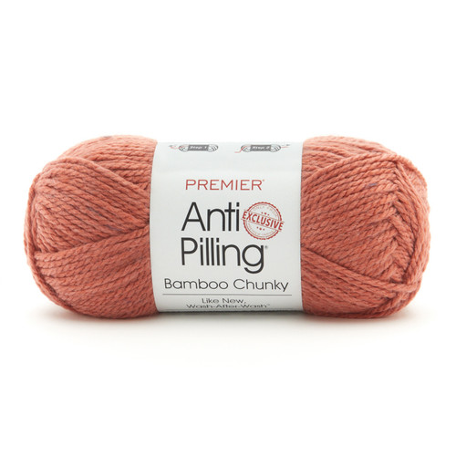 3 Pack - Premier Bamboo Chunky Yarn-Terra Cotta - 1085-19 - 840166814062