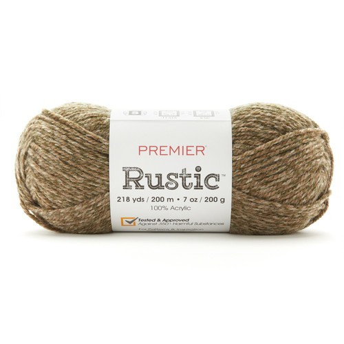 Premier Rustic Yarn-Olive 2015-19 - 840166819968