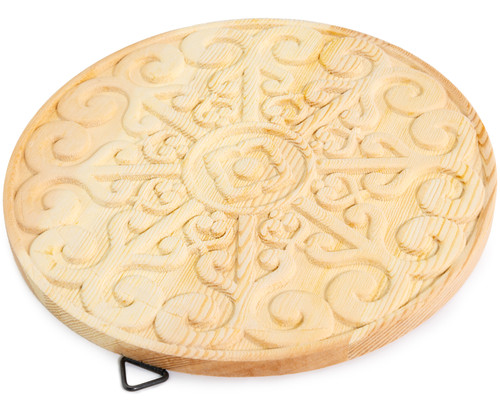 3 Pack - CousinDIY Paintable Wood Medallian 8"x8"-Scrollwork - 20327659