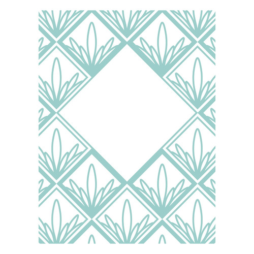 Sizzix 2D Impresslits Embossing Folder By Lisa Jones-Ornate Frames - 666136