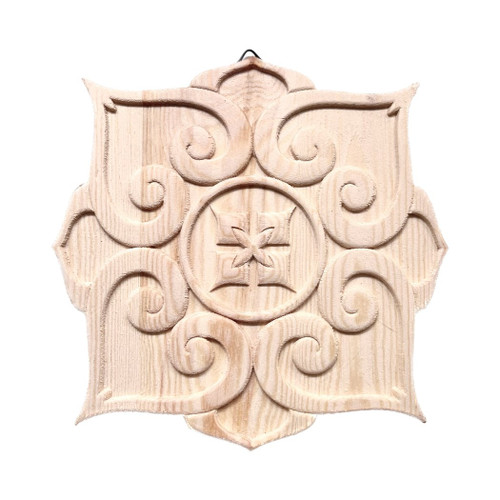 3 Pack - CousinDIY Paintable Wood Medallian 8"x8"-Mandala - 20327661 - 754246276612