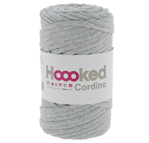 Hoooked Cordino Yarn-Silver Grey CORD-41 - 8720629394350