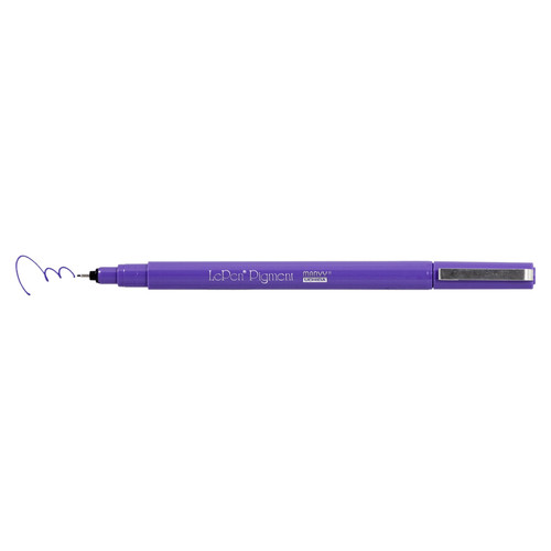 Uchida Le Pen Pigmented Pen 0.3mm Fine Tip Open Stock-Lavender U4900S-8