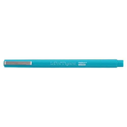 Uchida Le Pen Pigmented Pen 0.3mm Fine Tip Open Stock-Teal U4900S-73