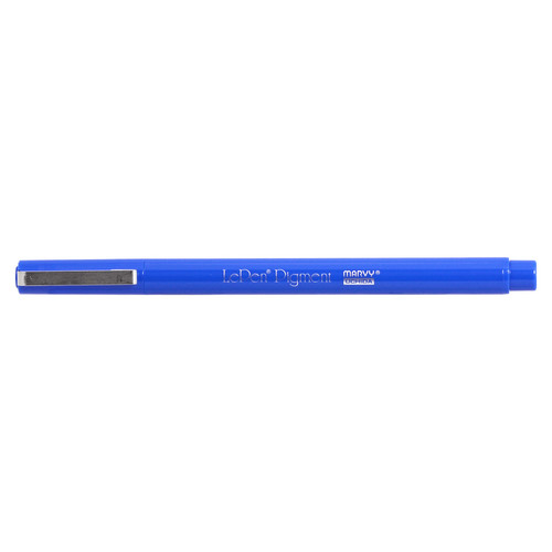 Uchida Le Pen Pigmented Pen 0.3mm Fine Tip Open Stock-Blue U4900S-3