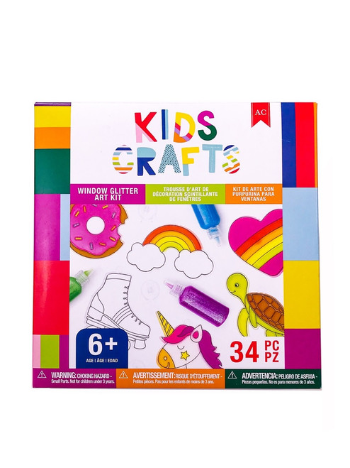 American Crafts Kids Window Art Kit-34020073 - 765468027586