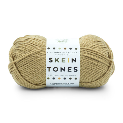 Lion Brand Basic Stitch Anti-Pilling Yarn-Skein Tones Ginger Root 202-117 - 023032124254