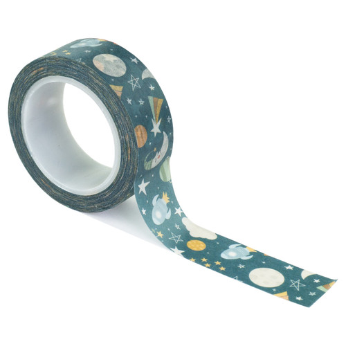 Echo Park Our Baby Boy Washi Tape 30'-Night Sky, Our Baby Boy BB302027