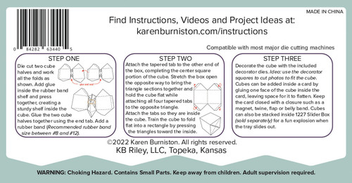 Karen Burniston Dies-Surprise Cube Pop-Up - KBR1226 - 084282634405