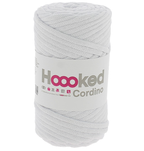 3 Pack Hoooked Cordino Yarn-Optic White CORD-50 - 8720629394381