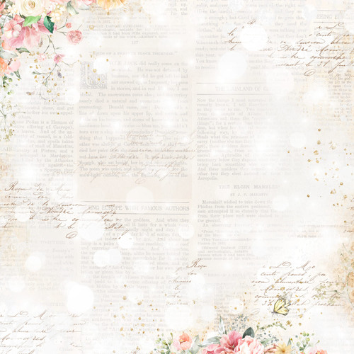 25 Pack Dusty Rose Double-Sided Cardstock 12"X12"-Blush Beauty MPDR12-61064