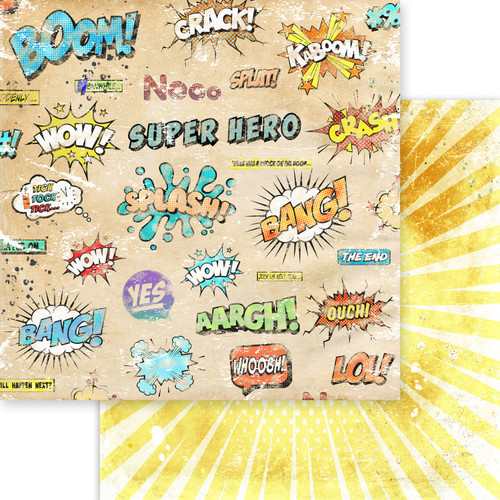 25 Pack Super Awesome Double-Sided Cardstock 12"X12"-BOOM! MPSA12-61107 - 4582248611072