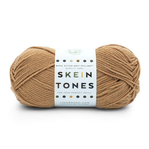 3 Pack Lion Brand Basic Stitch Anti-Pilling Yarn-Skein Tones Sienna -202-118