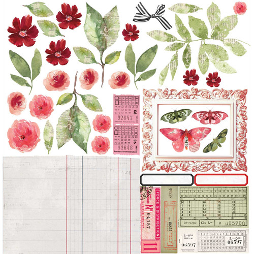 49 And Market Collection Pack 12"X12"-ARToptions Rouge AOR39326