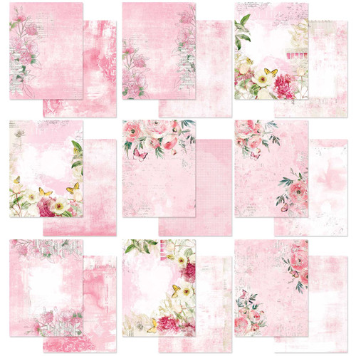 2 Pack 49 And Market Mini Collection Pack 6"X8"-Color Swatch: Blossom -CSB40124