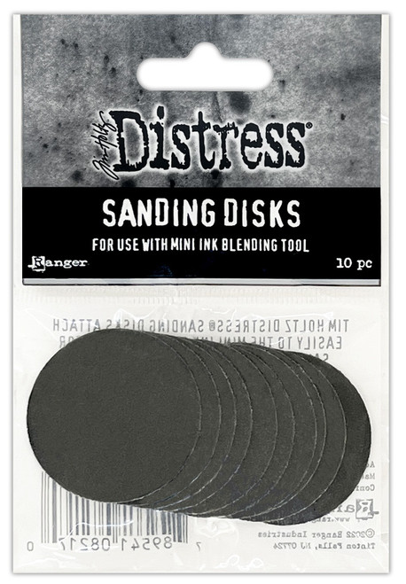 Tim Holtz Distress Sanding Disks-10/Pkg TDA82170 - 789541082170