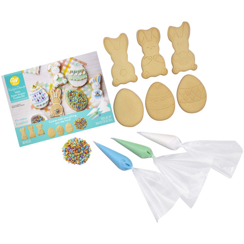 2 Pack Wilton Sugar Cookie Decorating Kit-Bunny And Egg W1010740