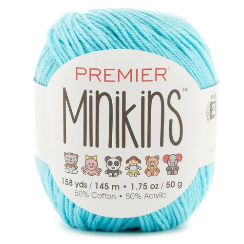 Premier Minikins Yarn-Sky Blue - 2103-26 - 840166823057