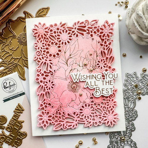 Pinkfresh Studio Hot Foil Plate-Wonderful In Every Way PF192523