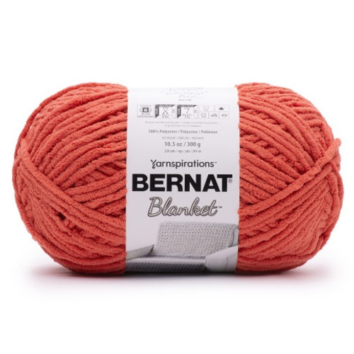 Bernat Blanket Big Ball Yarn-Weathered Red - 161110-10932 - 057355456990 Bernat Blanket Big Ball Yarn-Weathered Red - 161110-10932 - 057355456990