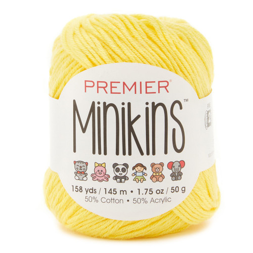 Premier Minikins Yarn-Banana - 2103-13 - 840166822920