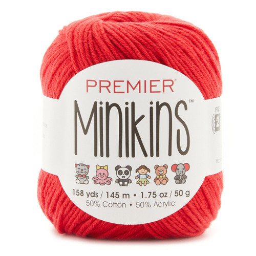 Premier Minikins Yarn-Candy Apple - 2103-16 - 840166822951