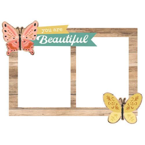 Boho Sunshine Chipboard Frames-6/Pkg BSU19921