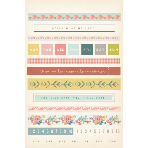 2 Pack Simple Stories Sticker Book 12/Sheets-Wildflower, 513/Pkg WIL19520