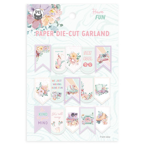 3 Pack Have Fun Double-Sided Cardstock Die-Cuts 15/Pkg-Banner P13HAV32 - 5904619325927