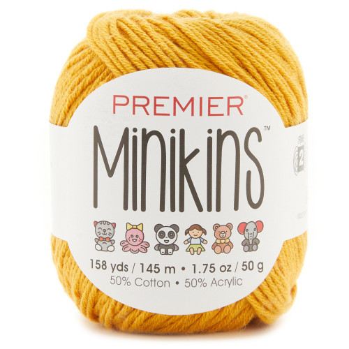 6 Pack - Premier Minikins Yarn-Butterscotch - 2103-31 - 840166823101 6 Pack - Premier Minikins Yarn-Butterscotch - 2103-31 - 840166823101