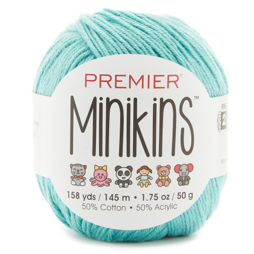 6 Pack - Premier Minikins Yarn-Seafoam - 2103-18 - 840166822975