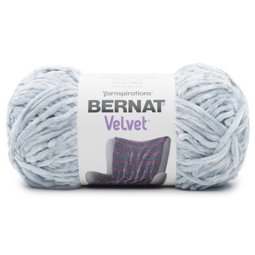2 Pack - Bernat Velvet Yarn-Softened Blue - 161032-32008 - 057355430372
