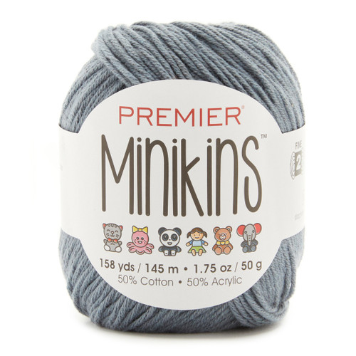 6 Pack - Premier Minikins Yarn-Slate - 2103-41 - 840166823200 6 Pack - Premier Minikins Yarn-Slate - 2103-41 - 840166823200
