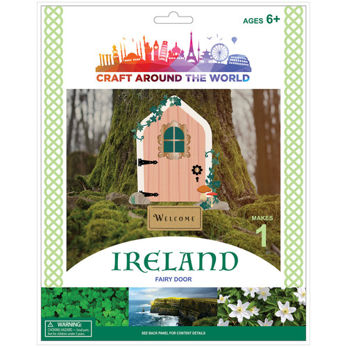 3 Pack Craft Around The World Irish Fairy Door-Makes 1 34020783 - 765468028002