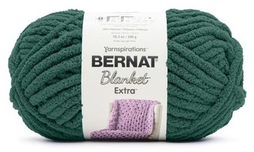 2 Pack Bernat Blanket Extra Yarn-Deep Sea 1610272-7069 - 057355489806