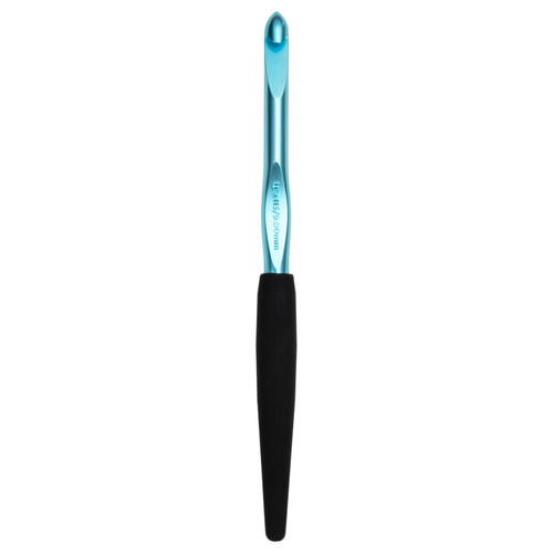 3 Pack - Susan Bates Silvalume Soft Ergonomic Aluminum Crochet Hook-Size M13/9mm - B2606M - 077216006560