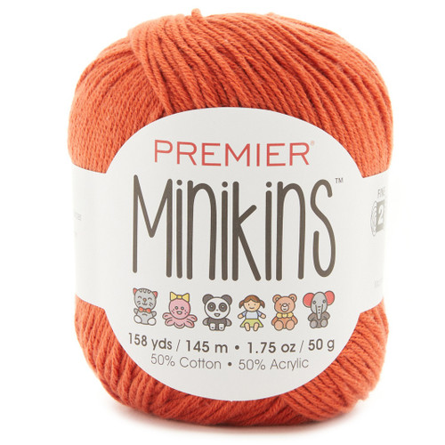 6 Pack - Premier Minikins Yarn-Pumpkin - 2103-32 - 840166823118 6 Pack - Premier Minikins Yarn-Pumpkin - 2103-32 - 840166823118