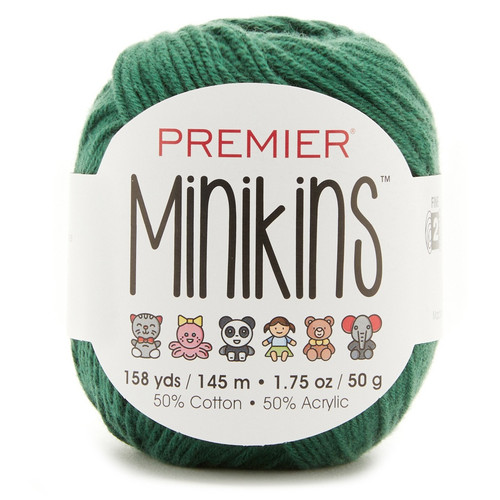 6 Pack - Premier Minikins Yarn-Basil - 2103-22 - 840166823019