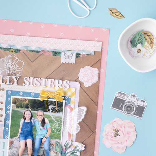 3 Pack - Maggie Holmes Woodland Grove Bow Clips-4/Pkg - MH021909