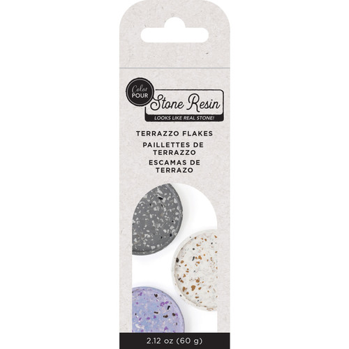3 Pack - American Crafts Stone Resin Terrazzo Flakes 3/Pkg- - 34014952 - 765468048048