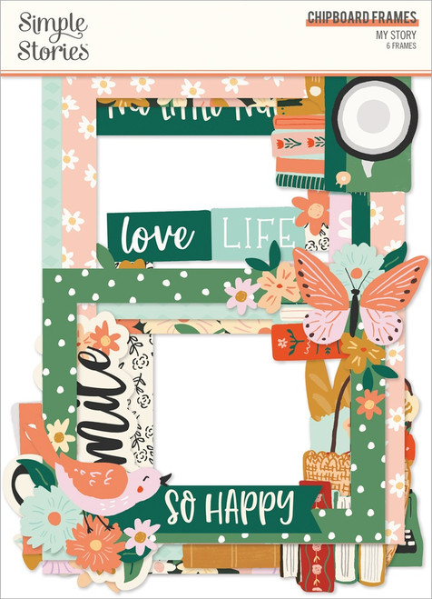 3 Pack My Story Chipboard FramesMYS19321 - 810079989737
