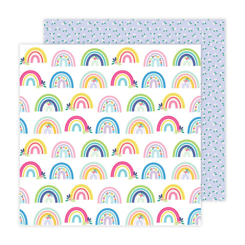 25 Pack Paige Evans Blooming Wild Double-Sided Cardstock 12"X12"-#6 -PEBL12-14032 - 718813174121
