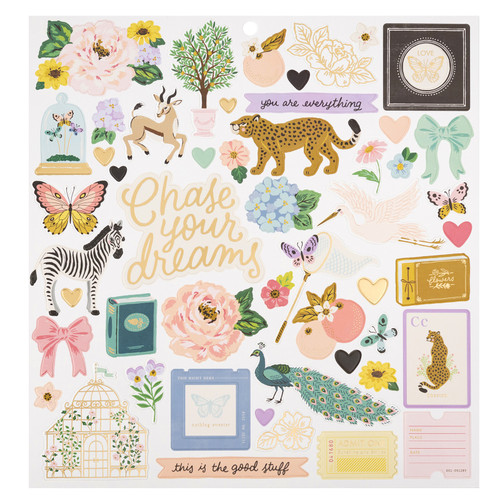 3 Pack - Maggie Holmes Woodland Grove Foam Stickers-12"X12" - MH021896 3 Pack - Maggie Holmes Woodland Grove Foam Stickers-12"X12" - MH021896