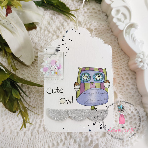 Dress My Craft Transfer Me Sheet A4-Doodled Owls MCDP4732