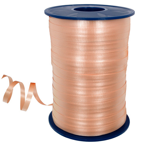 6 Pack Morex Crimped Curling Ribbon .1875"X500yd-Peach 253/5-034 - 750265530346