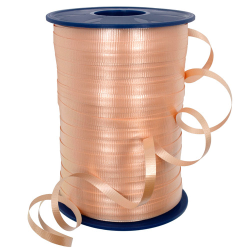 6 Pack Morex Crimped Curling Ribbon .1875"X500yd-Peach 253/5-034