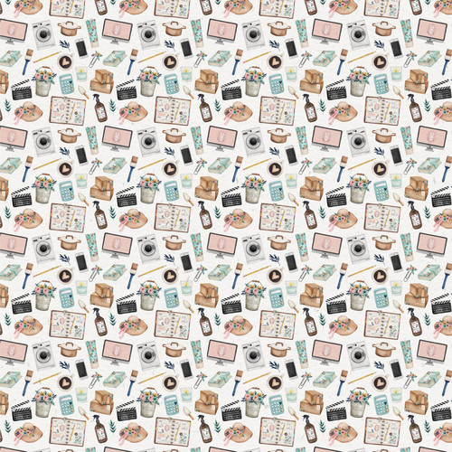 3 Pack - Memory Place Collage Origami Paper 6"X6" 24/Pkg-Dream Plan Do - MP-61209