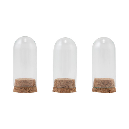 2 Pack - Tim Holtz Idea-Ology Display Domes Mini-3/Pkg - TH94345 2 Pack - Tim Holtz Idea-Ology Display Domes Mini-3/Pkg - TH94345