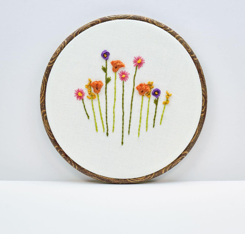 3 Pack - Anchor Faux Wood Round Embroidery Hoop 10"- - A4407010 3 Pack - Anchor Faux Wood Round Embroidery Hoop 10"- - A4407010