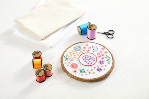 3 Pack - Anchor Faux Wood Round Embroidery Hoop 10"- - A4407010 3 Pack - Anchor Faux Wood Round Embroidery Hoop 10"- - A4407010